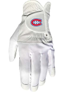 Montreal Canadiens White Cool Mesh Golf Gloves