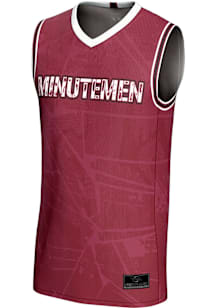 ProSphere Massachusetts Minutemen Youth Vigor Maroon Basketball Jersey