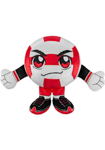 Nebraska Cornhuskers Volleyball Plush - Red