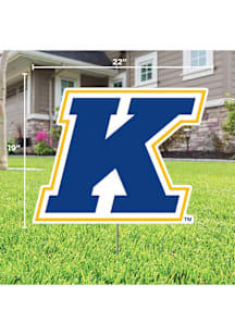 Kent State Golden Flashes Yard Sign Yard Sign - White