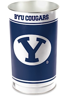 BYU Cougars Wastebasket Waste Basket