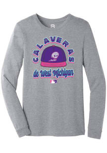 Summit Sportswear West Michigan Whitecaps Grey COPA 2025 Long Sleeve T Shirt