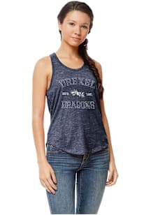 Drexel Dragons Womens Navy Blue Intramural Tank Top