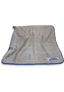 Tulsa Golden Hurricane Blue Logo Brands Frosty Fleece Alternate Sherpa Fleece Blanket