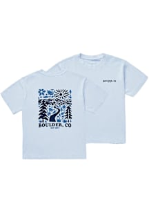 Uscape Boulder Light Blue Nature Short Sleeve Fashion T Shirt