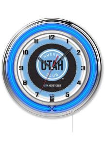 Utah Hockey Club 19in Neon Wall Clock