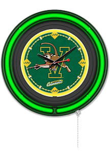 Vermont Catamounts Double Neon Wall Clock