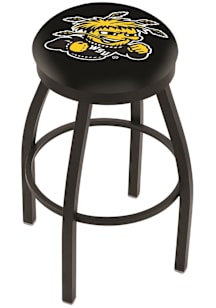 Wichita State Shockers Black Pub Stool - Black