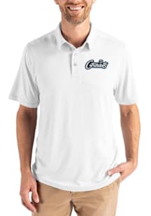 Cutter and Buck UCF Knights Mens White Coastline Eco Short Sleeve Polo
