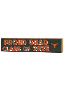 KH Sports Fan Texas Longhorns 3x13 Block Sign Class of 2025 Sign - Burnt Orange