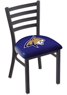 Montana State Bobcats Stationary Black Wrinkle Finish Pub Stool - Black
