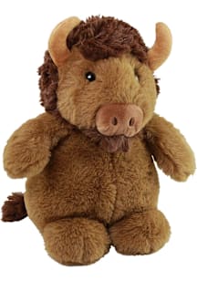Buffalo Bison 8" Plush - Brown