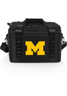 Michigan Wolverines Picnic Time Eco-Friendly Tote Bag - Black