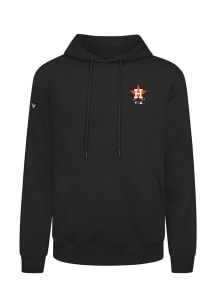 Levelwear Houston Astros Mens Black Podium Core Long Sleeve Hoodie