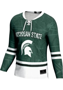 Youth Michigan State Spartans Green ProSphere Vigor Hockey Jersey Jersey