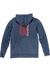 Blue 84 Duquesne Dukes Mens Navy Blue Front Back Laguna Long Sleeve Full Zip Jacket