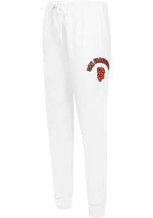 Pro Standard San Francisco Giants Mens White Classic Sweatpants