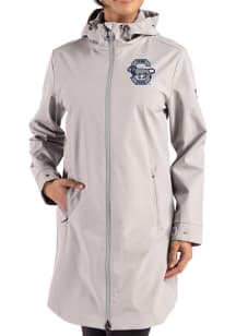 Womens Penn State Nittany Lions Grey Cutter and Buck Vault Camano Light Weight Jacket