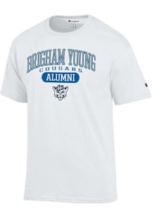 Champion BYU Cougars White Pill Alumni Jersey Short Sleeve T Shirt