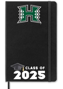 Hawaii Warriors Class of 25 team logo Notebook and Folder - Black