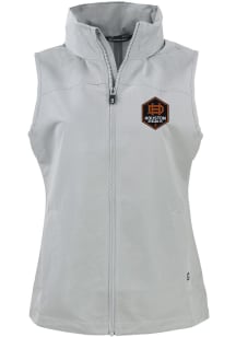Cutter and Buck Houston Dynamo Womens Grey Charter Vest