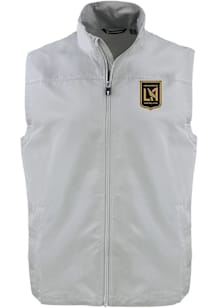 Cutter and Buck Los Angeles FC Big and Tall Grey Charter Mens Vest