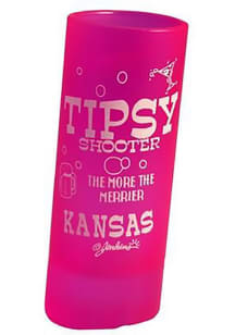 Kansas Shooter Shot Glass