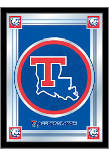 Louisiana Tech Bulldogs Logo Hanging Back Bar Mirror