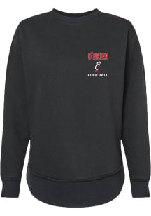 Triston O'Brien Rally Womens  Cincinnati Bearcats NIL Embroidered Crew Sweatshirt