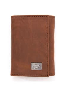 Leather K-State Wildcats Womens Wallets - Brown