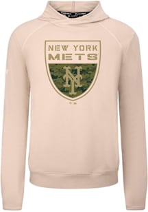 Levelwear New York Mets Tan Mandate Buckler Long Sleeve T Shirt