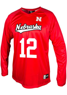 Taylor Landfair Genuine Collective Mens Red Nebraska Cornhuskers NIL Jersey