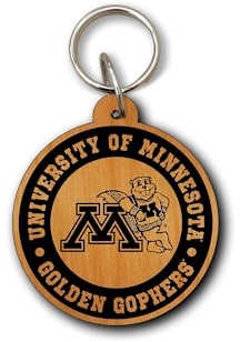 Minnesota Golden Gophers Wood Lanyard -