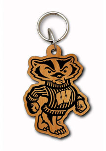 Wisconsin Badgers Wood Lanyard -