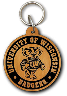 Wisconsin Badgers Wood Lanyard -