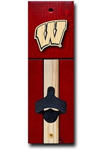 Wisconsin Badgers Mounted Wood  Utensils