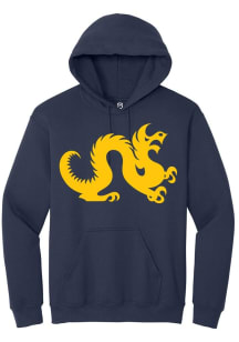 Mens Drexel Dragons Navy Blue Summit Sportswear Primary Logo Hooded Sweatshirt