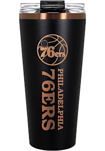 Philadelphia 76ers 32oz Big Slim Stainless Steel Tumbler - Black