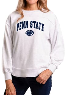 Flying Colors Penn State Nittany Lions Womens Grey Yvette Crew Sweatshirt