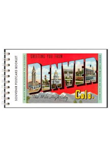 Denver Vintage Set of 6 Booklet Postcard