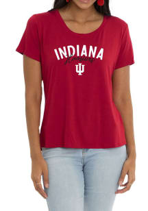 Indiana Hoosiers Crimson Flying Colors Scarlett Short Sleeve T-Shirt