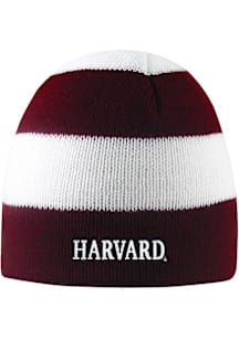 LogoFit Harvard Crimson Crimson Columbia Mens Knit Hat