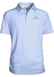 Johns Hopkins Blue Jays Youth Light Blue Carson Short Sleeve Polo Shirt
