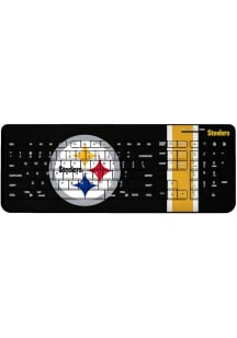 Pittsburgh Steelers Stripe Wireless Keyboard Computer Accessory