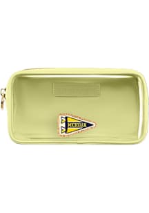 Large Pouch Front Michigan Wolverines Womens Clear Tote - Yellow