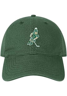 Michigan State Spartans EZA Sparty Hockey Adjustable Hat - Green