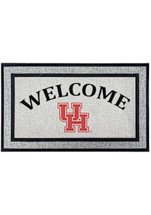 Houston Cougars Welcome 18x30 Door Mat