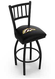 Western Michigan Broncos Swivel Counter Pub Stool - Black