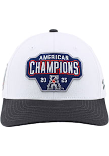 Zephyr Tulane Green Wave 2025 AAC Football Conference Champions LR Basis Adjustable Hat - White