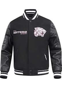 Mens Texas Southern Tigers Pro Standard Mens Classic Heavyweight Jacket - Black